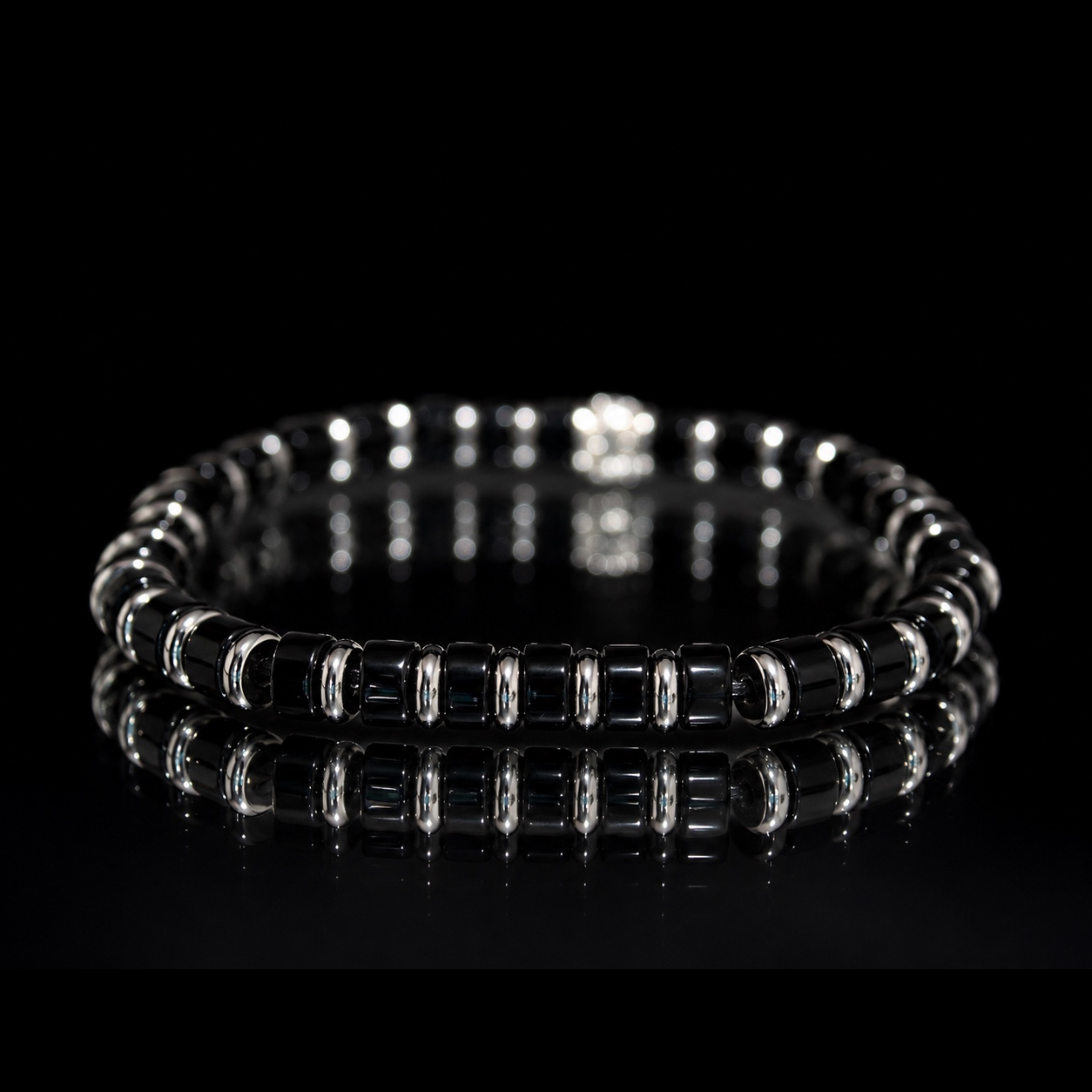 Black Agate - "Obsidian Veil"